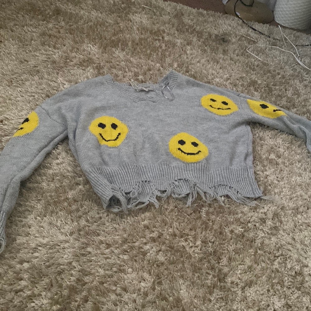 Distressed hoodie